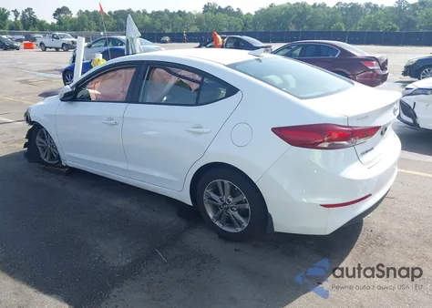 2018 Hyundai Elantra Sel from USA, damaged, VIN 5NPD84LF3JH291941